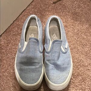 Vans Kids Blue Slip-On Shoes